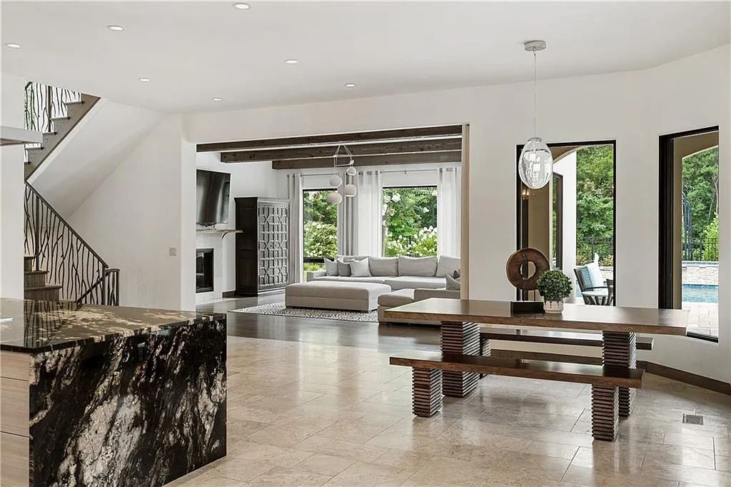 The Estate in Sandy Springs is a luxurious home lending itself to indoor and outdoor entertaining now available for sale. This home located at 4746 Woodvale Dr NW, Sandy Springs, Georgia; offering 05 bedrooms and 09 bathrooms with 11,467 square feet of living spaces. 
