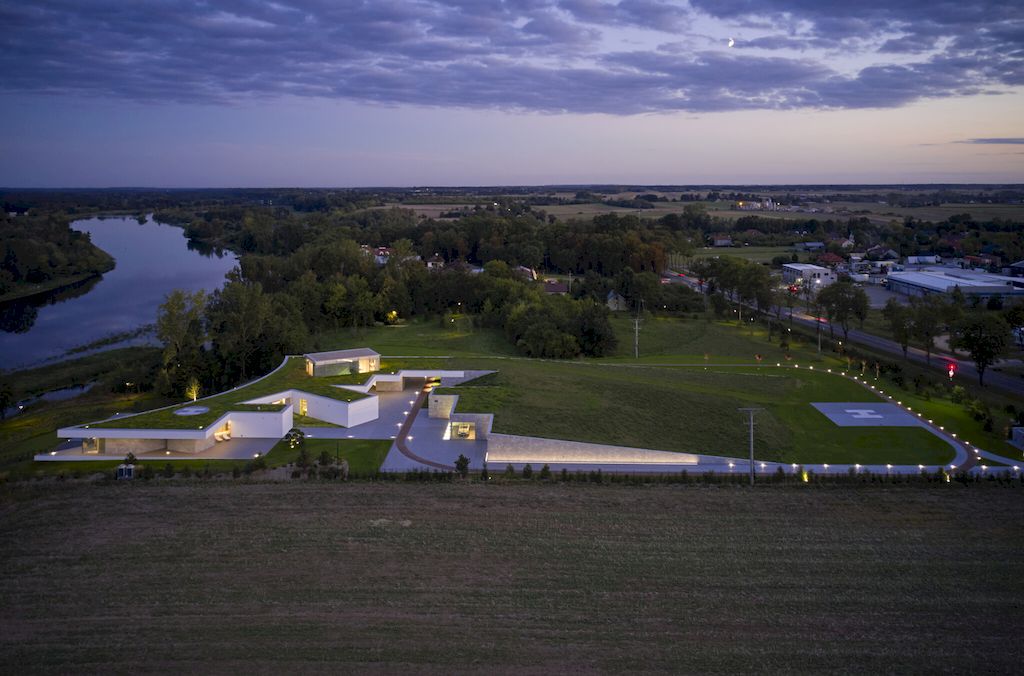 Dune House, Polish Residence Hidden in the Slope by Mobius Architekci