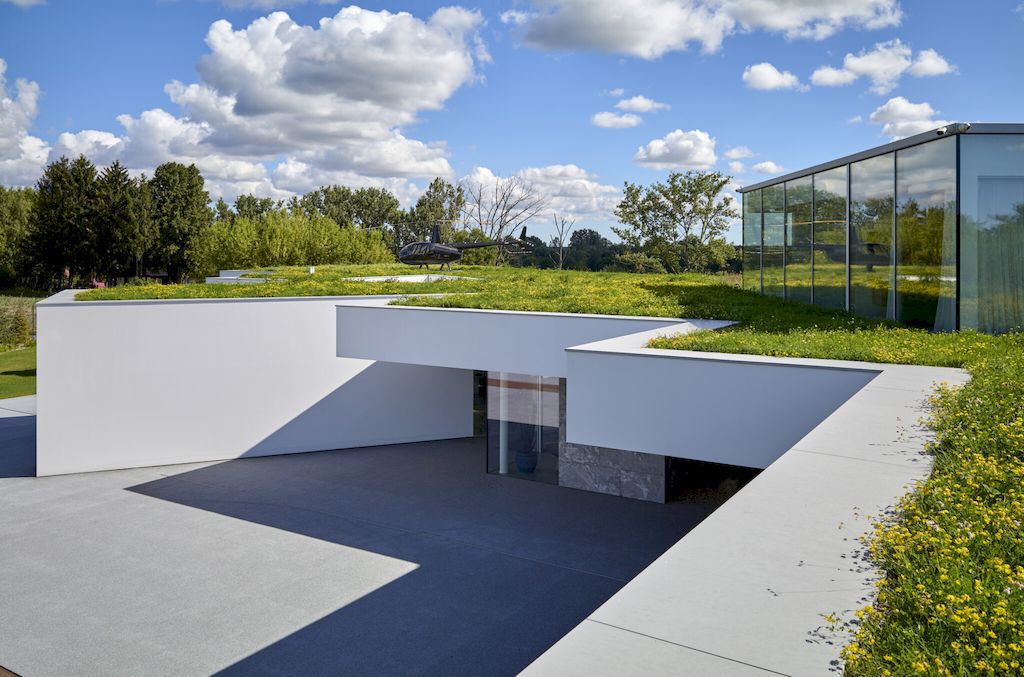 Dune House, Polish Residence Hidden in the Slope by Mobius Architekci