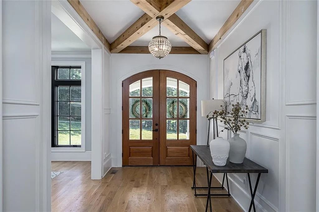 The House in Canton includes a Barndominium guest house, multiple creeks and fenced pastures perfect for horses, now available for sale. This home located at 1661 Harmony Dr, Canton, Georgia