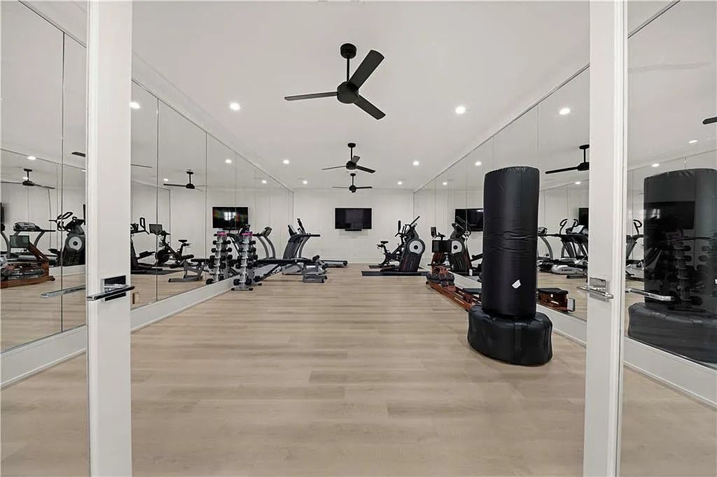 Extraordinarily Designed and Custom Built This Magnificent Modern Estate in Atlanta GA Lists for 45M 37