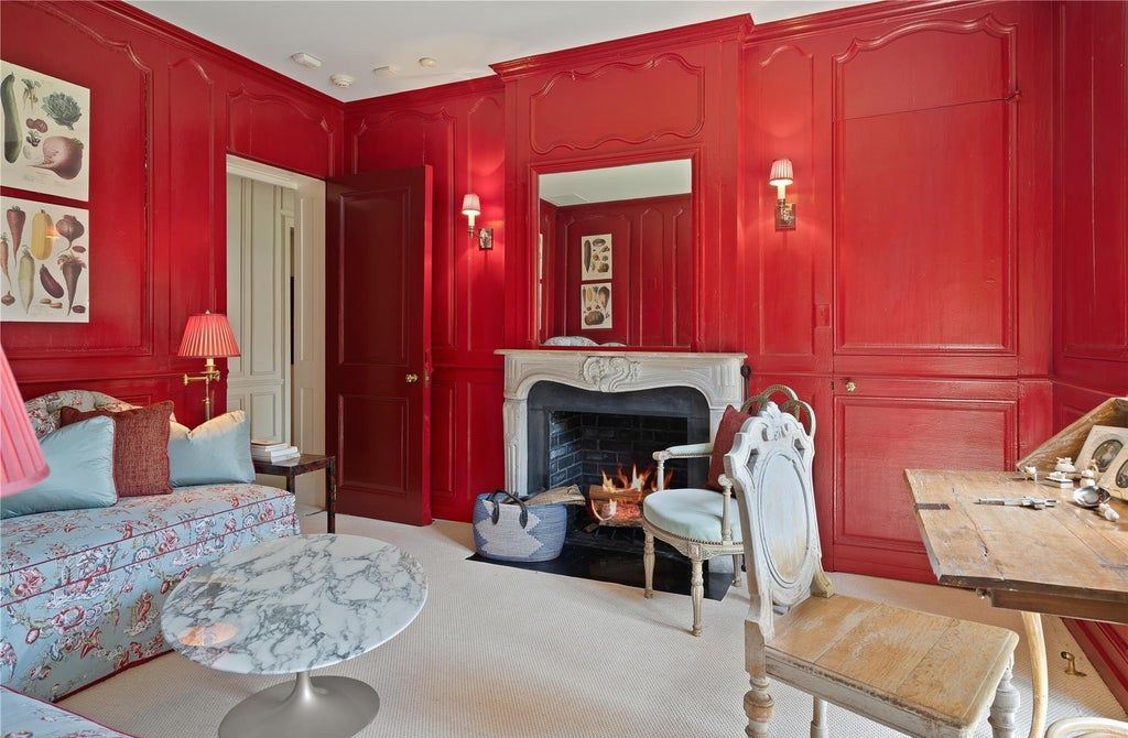 339 Duck Pond Road, Locust Valley, New York is a one of a kind home originally built in 1926 in the prestigious Village of Matinecock with exceptional amenities including a pool, pool house, tennis court, outdoor kitchen, gardens and terraces. elevator, nest system, 3,000 bottle wine cellar, art studio and more.