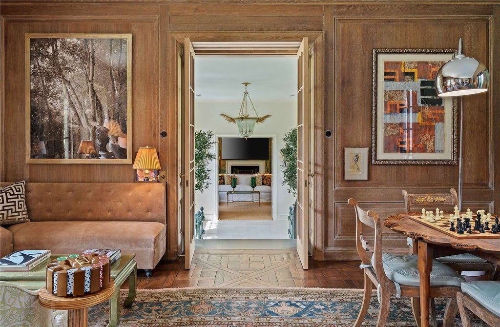 339 Duck Pond Road, Locust Valley, New York is a one of a kind home originally built in 1926 in the prestigious Village of Matinecock with exceptional amenities including a pool, pool house, tennis court, outdoor kitchen, gardens and terraces. elevator, nest system, 3,000 bottle wine cellar, art studio and more.