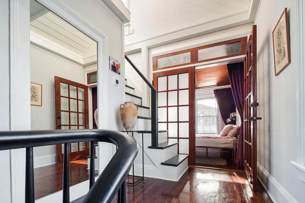 322 Elizabeth Street, Key West, Florida, was built around 1890 by ship captain Benjamin Saunders and has recently been beautifully restored. This classic revival home is located in the heart of Old Town, two blocks from downtown Duval Street and close to the historic seaport, restaurants, and attractions.