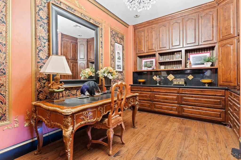 4225 N Jensen Street, Las Vegas, Nevada is a Hacienda-style home on 2.25 lush acres beaming with Spanish tile, rustic wood accents, archways, and multiple courtyards that allow for the ultimate year-round indoor outdoor living. 