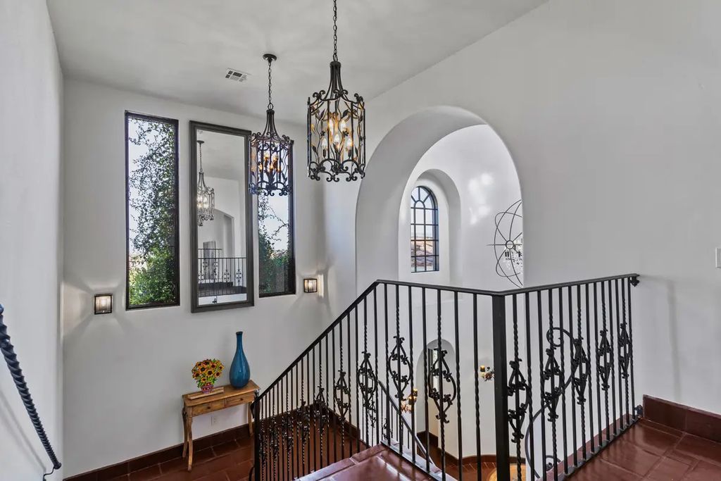 4225 N Jensen Street, Las Vegas, Nevada is a Hacienda-style home on 2.25 lush acres beaming with Spanish tile, rustic wood accents, archways, and multiple courtyards that allow for the ultimate year-round indoor outdoor living. 