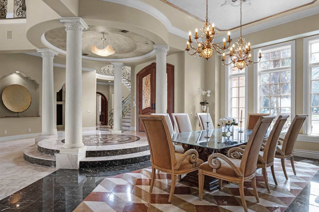 16631 Arezo Court, Montverde, Florida is a one of a kind custom home located in the sought after Bella Collina Community, finest in architectural design and handcrafted artistry, superb construction and is completely and exquisitely furnished.