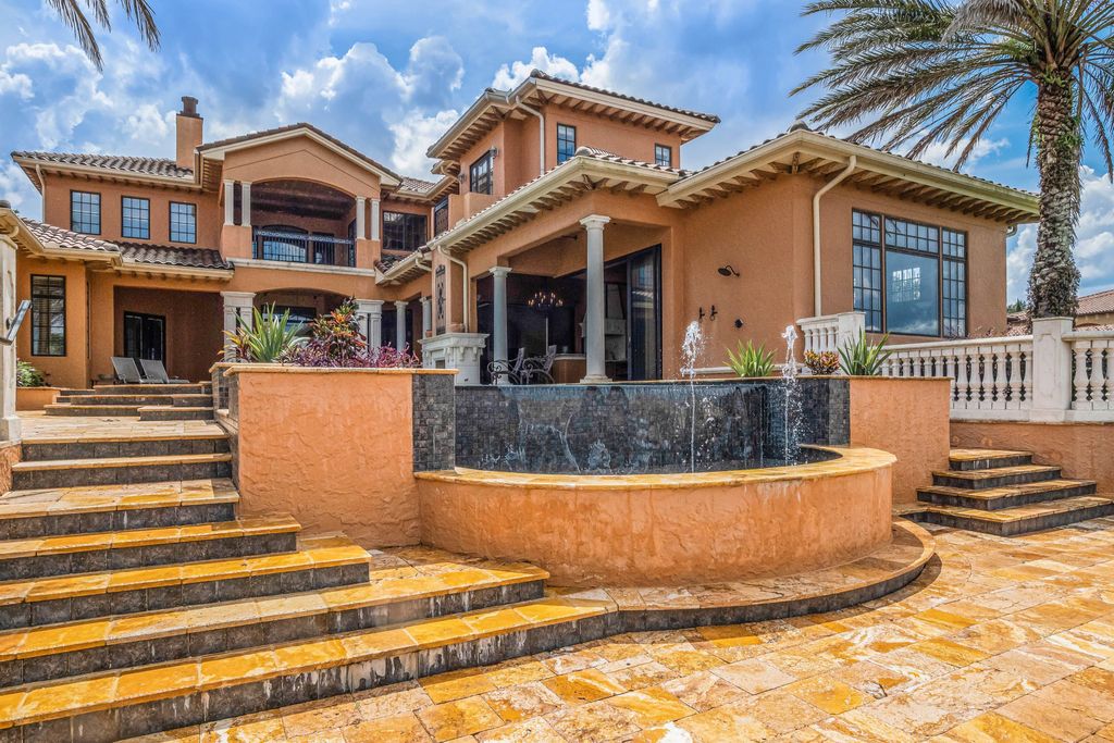 16631 Arezo Court, Montverde, Florida is a one of a kind custom home located in the sought after Bella Collina Community, finest in architectural design and handcrafted artistry, superb construction and is completely and exquisitely furnished.