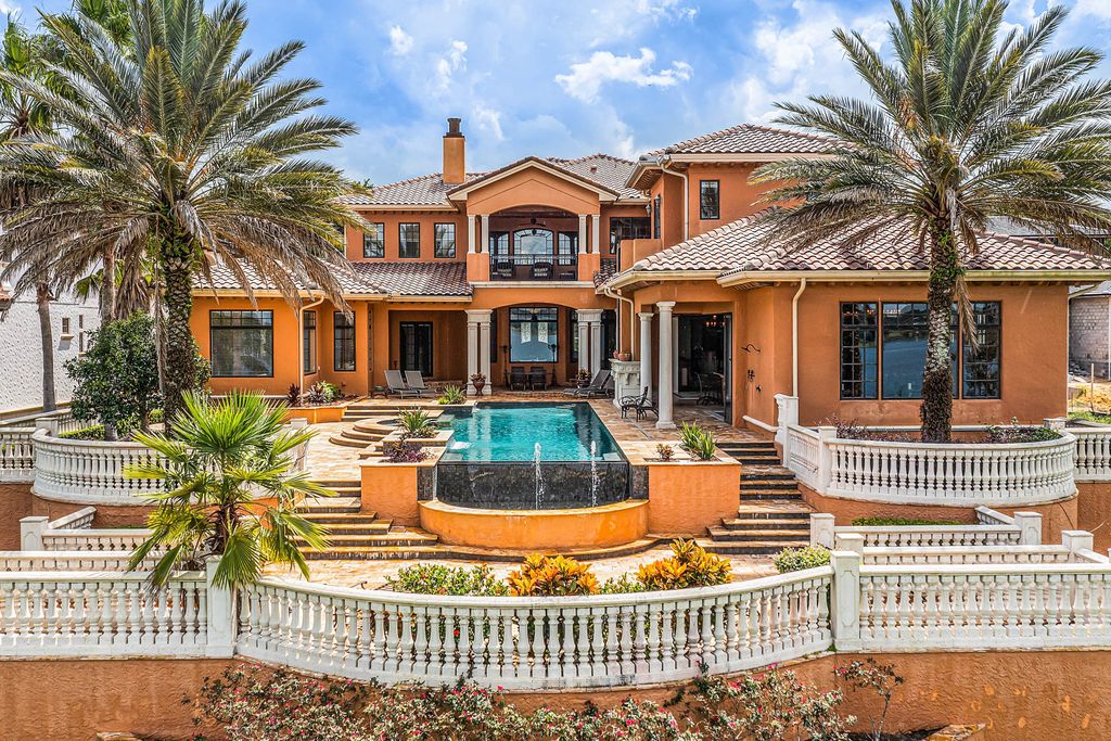 16631 Arezo Court, Montverde, Florida is a one of a kind custom home located in the sought after Bella Collina Community, finest in architectural design and handcrafted artistry, superb construction and is completely and exquisitely furnished.