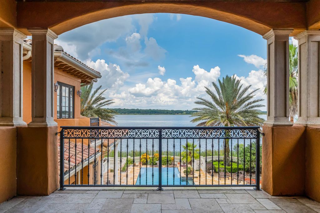 16631 Arezo Court, Montverde, Florida is a one of a kind custom home located in the sought after Bella Collina Community, finest in architectural design and handcrafted artistry, superb construction and is completely and exquisitely furnished.