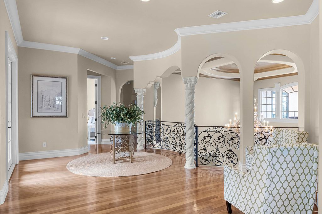 16631 Arezo Court, Montverde, Florida is a one of a kind custom home located in the sought after Bella Collina Community, finest in architectural design and handcrafted artistry, superb construction and is completely and exquisitely furnished.