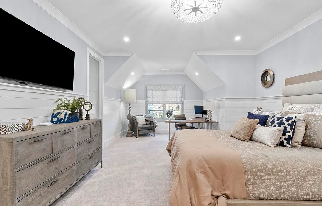 The Estate in Wake Forest is a luxurious home built for you to enjoy outside as much as inside now available for sale. This home located at 2700 Trifle Ln, Wake Forest, North Carolina; offering 04 bedrooms and 06 bathrooms with 6,664 square feet of living spaces.