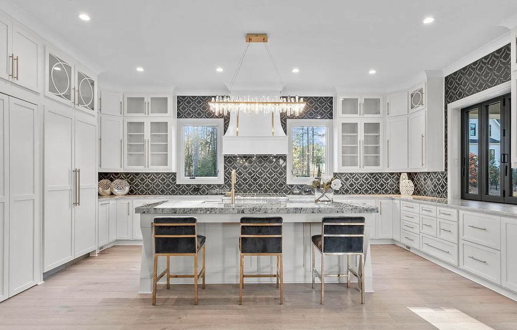 The Estate in Wake Forest is a luxurious home built for you to enjoy outside as much as inside now available for sale. This home located at 2700 Trifle Ln, Wake Forest, North Carolina; offering 04 bedrooms and 06 bathrooms with 6,664 square feet of living spaces.