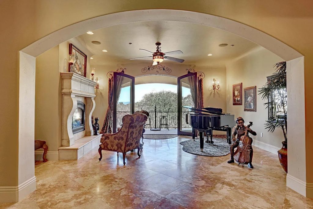 6890 Country Side Lane, Auburn, California is a magical property with fantastic theater, sports room, wine cellar, sparkling shared pond with dock, perfect spot for pool, private gated entry, tasteful landscape, equestrian trails.