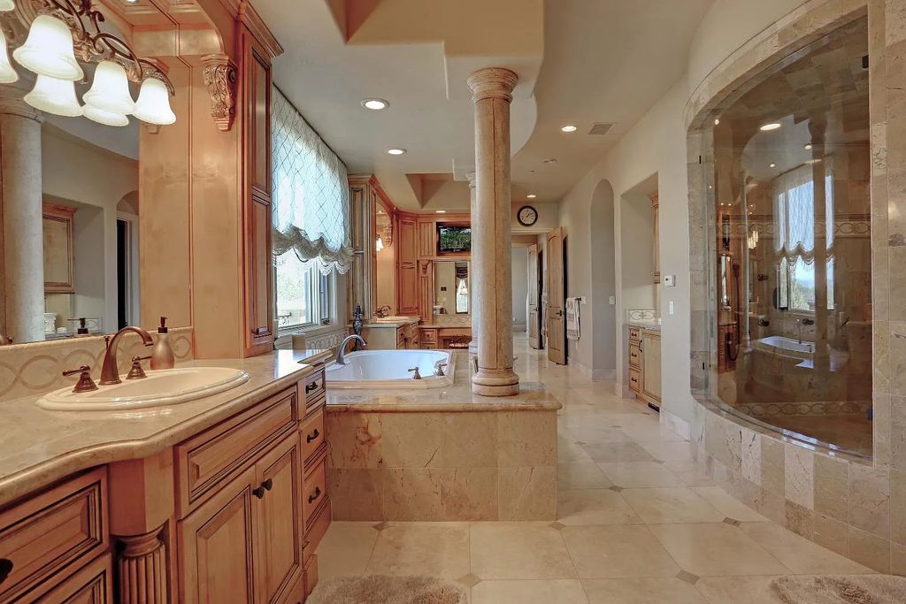 6890 Country Side Lane, Auburn, California is a magical property with fantastic theater, sports room, wine cellar, sparkling shared pond with dock, perfect spot for pool, private gated entry, tasteful landscape, equestrian trails.