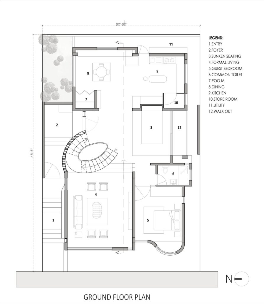 Shiva Stuthi Residence with Freedom Peaceful Spaces by Wright Inspires 14