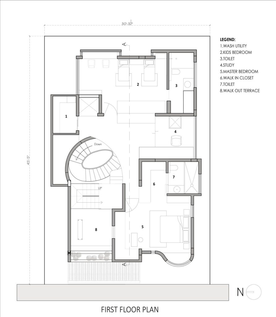 Shiva Stuthi Residence with Freedom Peaceful Spaces by Wright Inspires 15