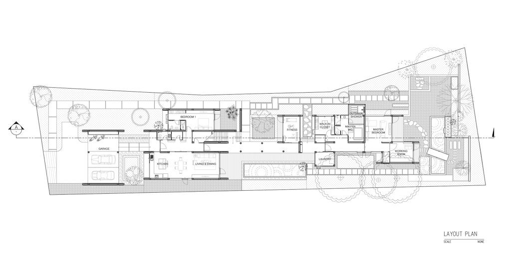 TP House with Private, Serene and Greenery Spaces by 2929 Design Lab