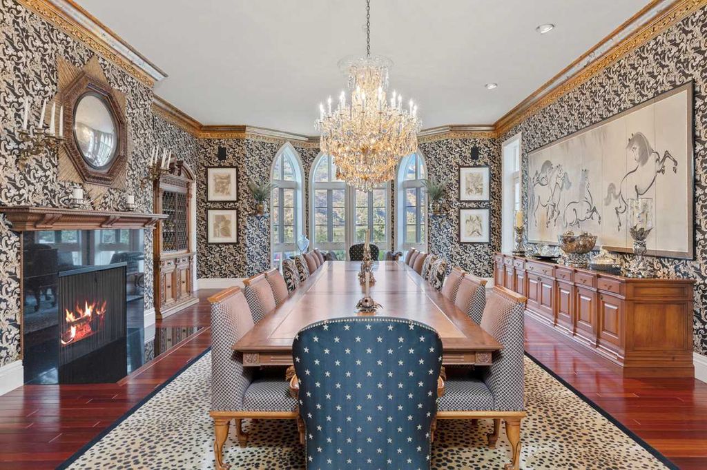 43409 Cottonwood Creek Road, Crawford, Colorado is an inspired English estate nestled in the heart of the North Fork Valley in Southwestern Colorado enjoys unmatched peace and privacy as well as stunning vistas of Needle Rock, Landsend Peak, and the surrounding West Elk Mountains.