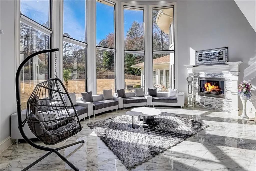 The Estate in Stone Mountain is a luxurious home where beautiful flow and natural light are awe-inspiring now available for sale. This home located at 3125 Juhan Rd, Stone Mountain, Georgia; offering 08 bedrooms and 09 bathrooms with 15,906 square feet of living spaces. 