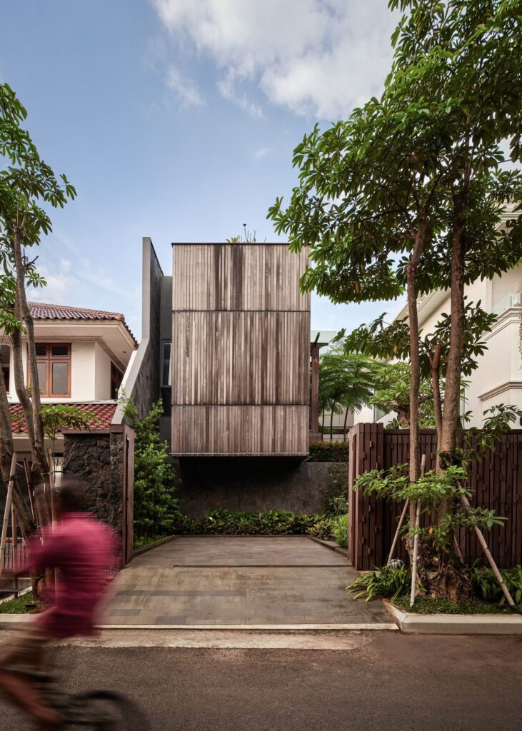 Wood White House combines Classic and Modern Element by Rcab Studio 10 compressed