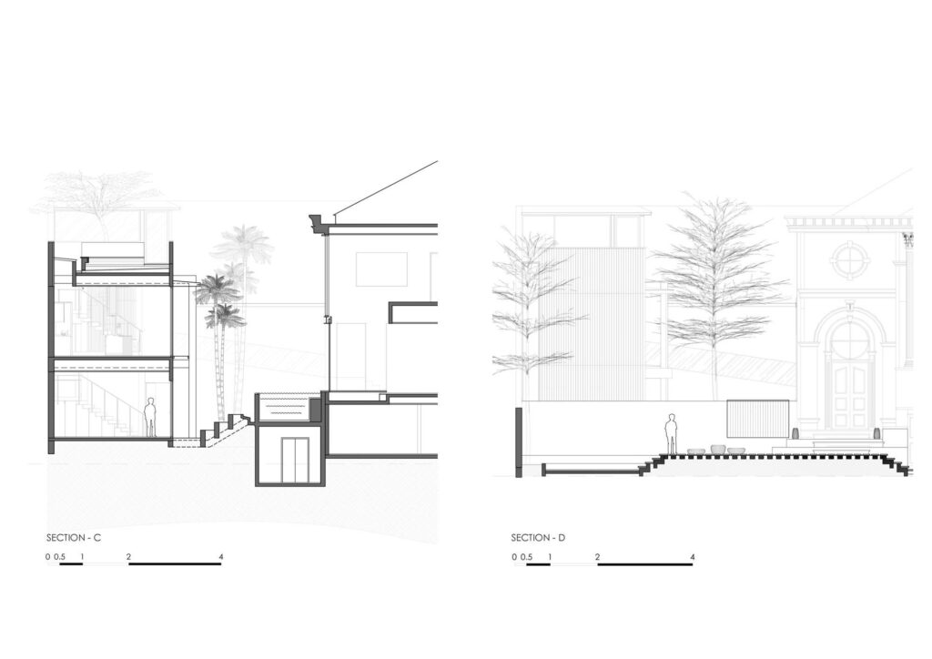 Wood White House combines Classic and Modern Element by Rcab Studio 3 compressed