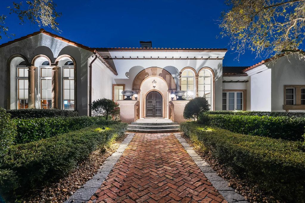 6030 Le Lac Road, Boca Raton, Florida, designed by award-winning architect Randall Stofft, is an exquisite lakefront estate located on 2.13 acres of meticulously manicured grounds within Boca Raton's most prestigious neighborhoods.