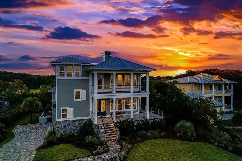 95343 Spinnaker Drive, Fernandina Beach, Florida is an impeccably maintained home was masterfully designed with a focus on outdoor living, restore & relax with amazing sunrises and sunsets from the second level screen porch.