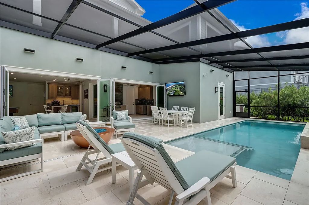 95343 Spinnaker Drive, Fernandina Beach, Florida is an impeccably maintained home was masterfully designed with a focus on outdoor living, restore & relax with amazing sunrises and sunsets from the second level screen porch.