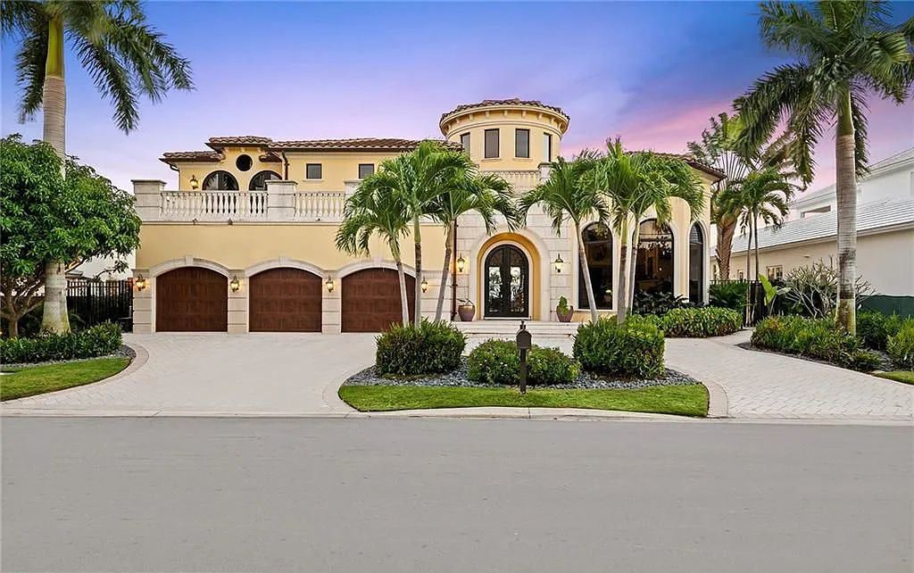 1918 Sunrise Key Boulevard, Fort Lauderdale, Florida is a custom residence built by Rodney Sarkella on secure gated community of Sunrise Key perfect for grand South Florida entertaining.