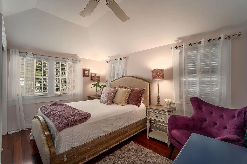 408 United Street, Key West, Florida, located in the most sought after location in Old Town, nestled between world famous Duval St & Whitehead St, mere steps to the beach, Southernmost Point, restaurants. This Trophy residence sits on a premium 5,109 sq ft lot, with abundant exotic tropical landscaping.