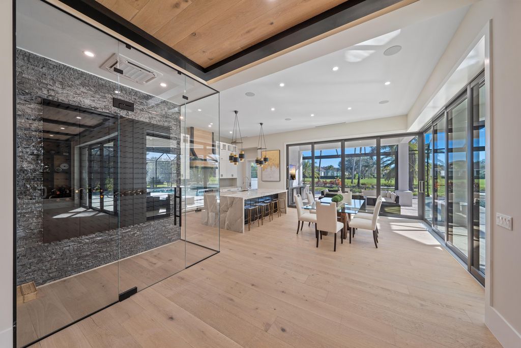 28901 Girard Terrace, Naples, Florida is an exceptional home was renovated from top to bottom and inside and out, features all new drywall, electrical, plumbing, new gas lines, new impact sliders and Anderson windows and doors plus a brand new roof. 