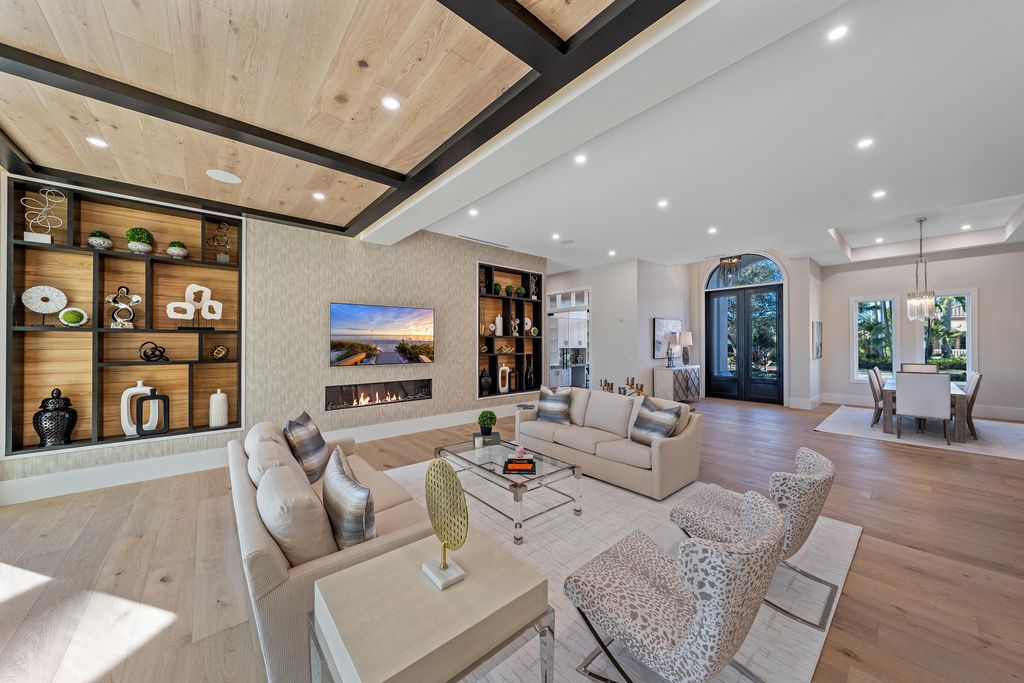 28901 Girard Terrace, Naples, Florida is an exceptional home was renovated from top to bottom and inside and out, features all new drywall, electrical, plumbing, new gas lines, new impact sliders and Anderson windows and doors plus a brand new roof. 