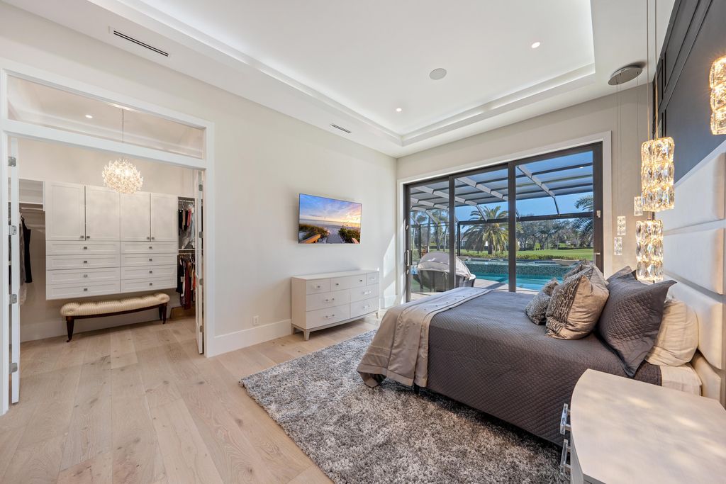 28901 Girard Terrace, Naples, Florida is an exceptional home was renovated from top to bottom and inside and out, features all new drywall, electrical, plumbing, new gas lines, new impact sliders and Anderson windows and doors plus a brand new roof. 