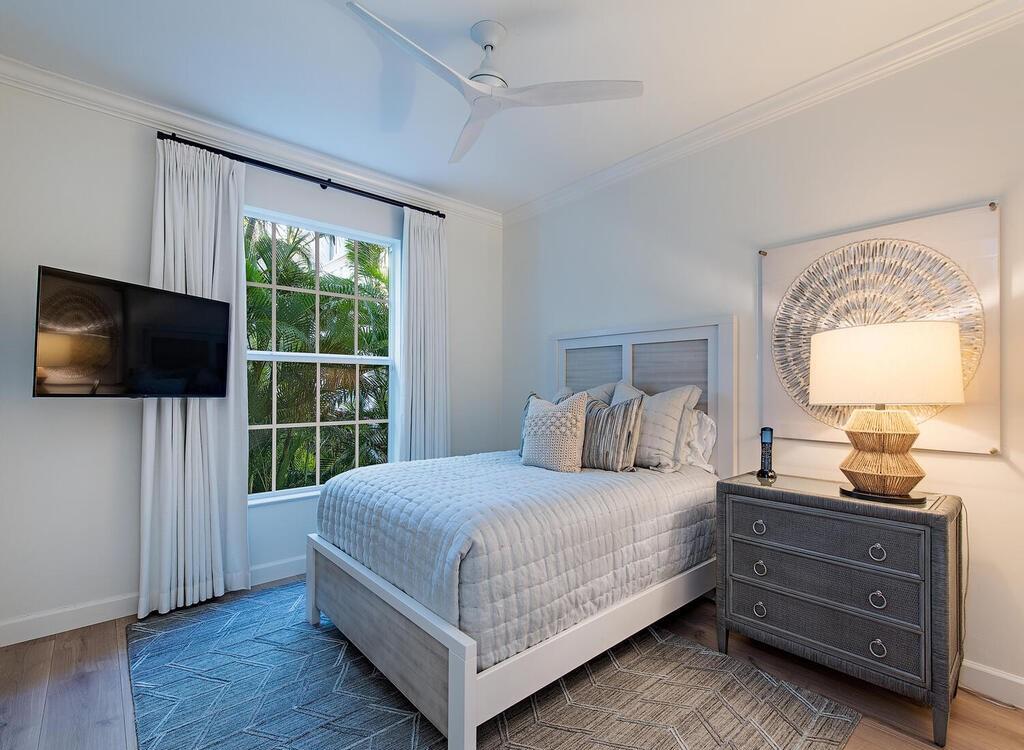 1947 8th Street South, Naples, Florida is spectacular residence on a unique location in the heart of Downtown capturing unparalleled views down Naples Bay towards Gordons Pass.