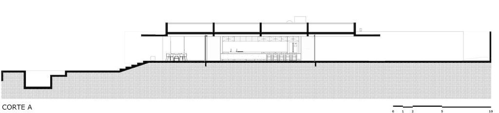 Galeria House with impressive white facade in Brazil by BLOCO Arquitetos 22