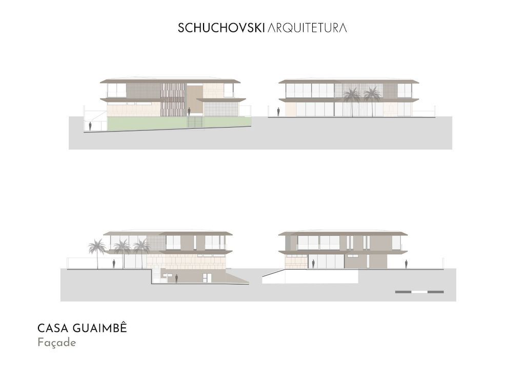 Guaimbê House, an Elegant Home in Brazil by Schuchovski Arquitetura