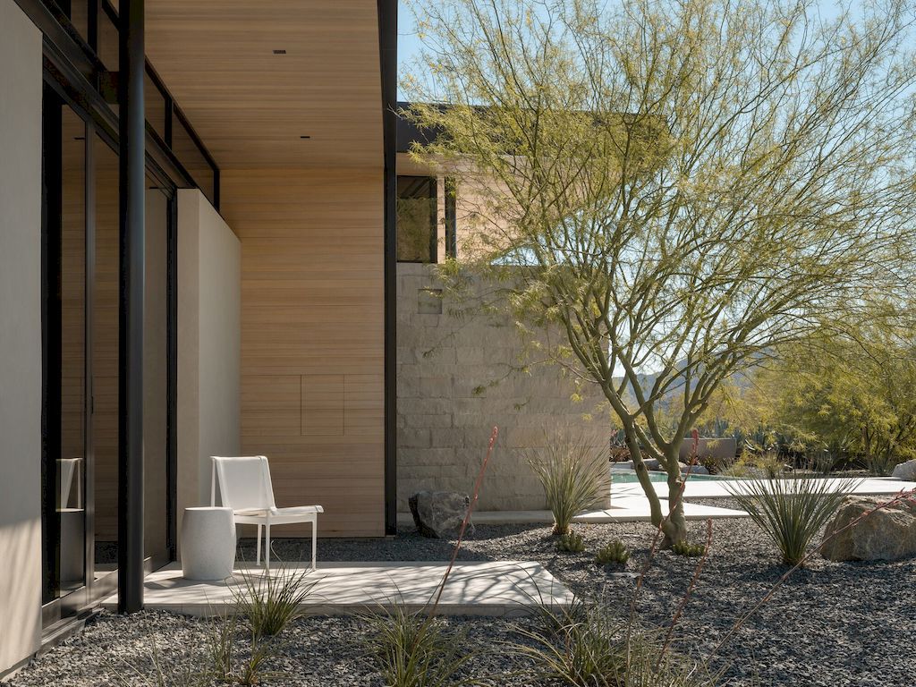 Kawish Court House in California with nature connection by o2 Architecture