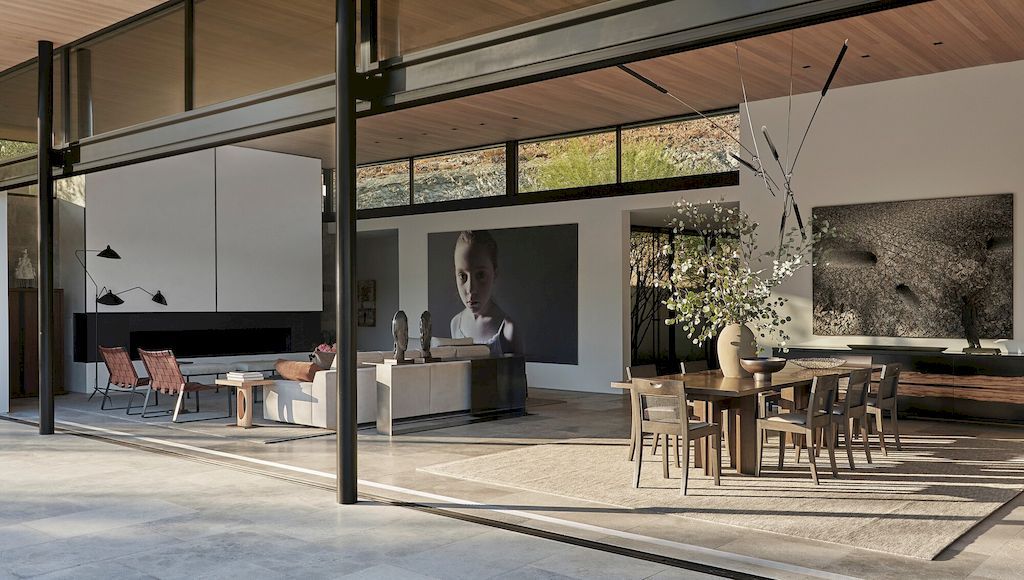 Kawish Court House in California with nature connection by o2 Architecture