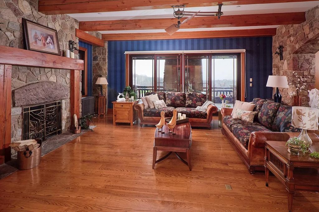 The Estate in Milford is strategically perched on the land- optimizing the breathtaking valley views, serene mountain ridge, and awe-inspiring sunsets, now available for sale. This home located at 191 Miller Park Rd, Milford, New Jersey