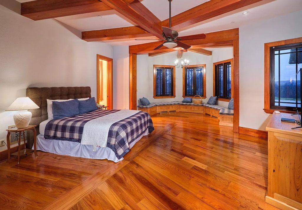 The Estate in Milford is strategically perched on the land- optimizing the breathtaking valley views, serene mountain ridge, and awe-inspiring sunsets, now available for sale. This home located at 191 Miller Park Rd, Milford, New Jersey