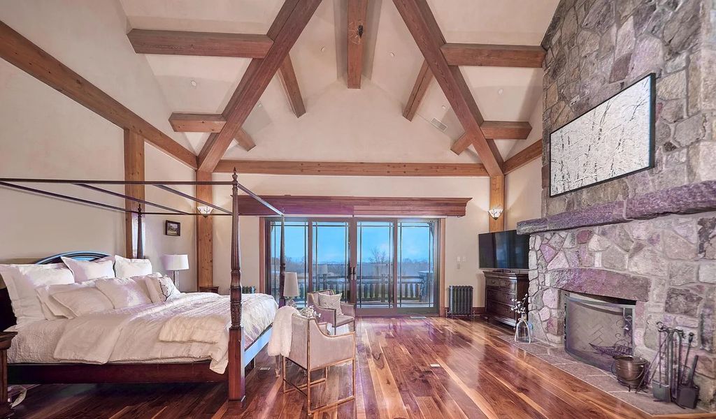 The Estate in Milford is strategically perched on the land- optimizing the breathtaking valley views, serene mountain ridge, and awe-inspiring sunsets, now available for sale. This home located at 191 Miller Park Rd, Milford, New Jersey