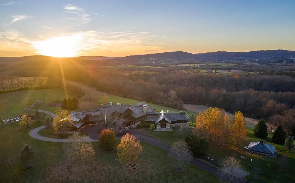The Estate in Milford is strategically perched on the land- optimizing the breathtaking valley views, serene mountain ridge, and awe-inspiring sunsets, now available for sale. This home located at 191 Miller Park Rd, Milford, New Jersey