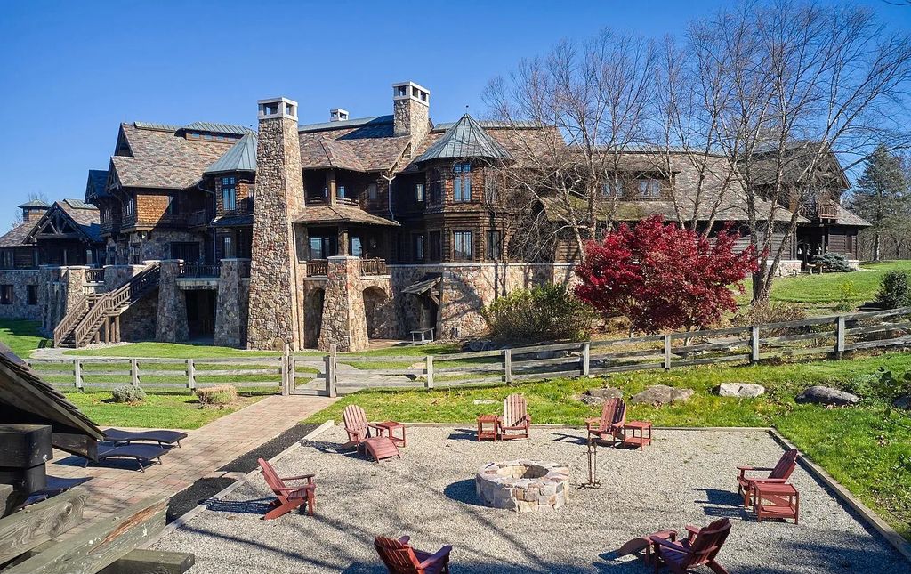 The Estate in Milford is strategically perched on the land- optimizing the breathtaking valley views, serene mountain ridge, and awe-inspiring sunsets, now available for sale. This home located at 191 Miller Park Rd, Milford, New Jersey