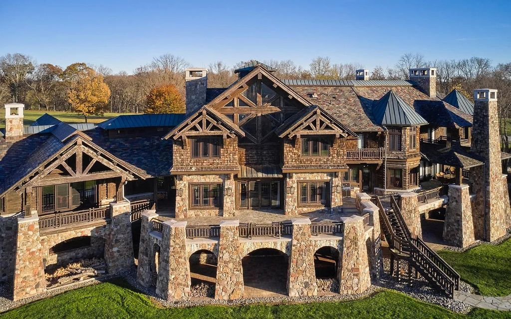 The Estate in Milford is strategically perched on the land- optimizing the breathtaking valley views, serene mountain ridge, and awe-inspiring sunsets, now available for sale. This home located at 191 Miller Park Rd, Milford, New Jersey
