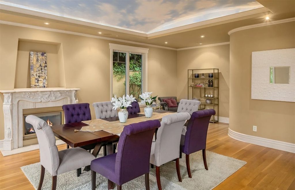 The Estate in Hunts Point was designed with rooms to be enjoyed by incorporating classic finishes and custom detailing throughout, now available for sale. This home located at 3210 Hunts Point Road, Hunts Point, Washington