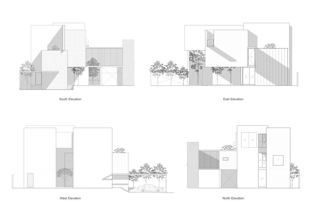 Mit Chit House with Pleasing Modern Exterior by Looklen Architects 36