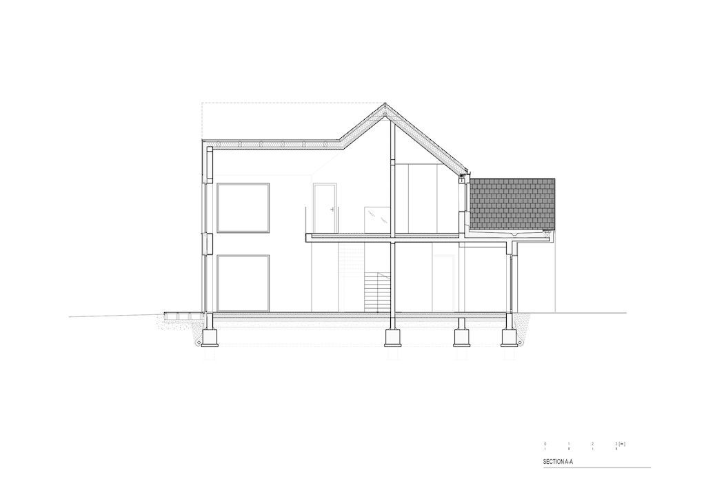 Multi Gable House Stunning Multi Gable House in Brazil by bkm group 17