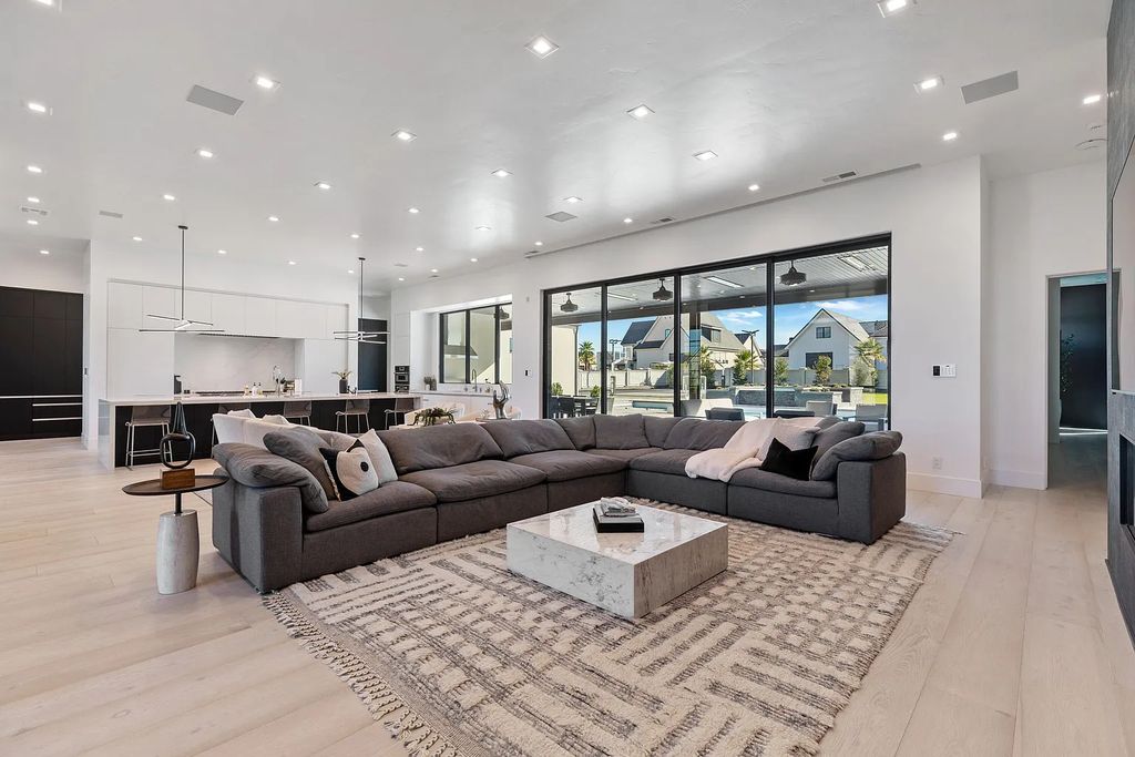 2594 East 1170 South, Saint George, Utah is an entertainers dream in Reserve at River Hollow with various amenities without the work including salt-water pool, 10x10 spa, built in BBQ, sports court and shuffleboard.