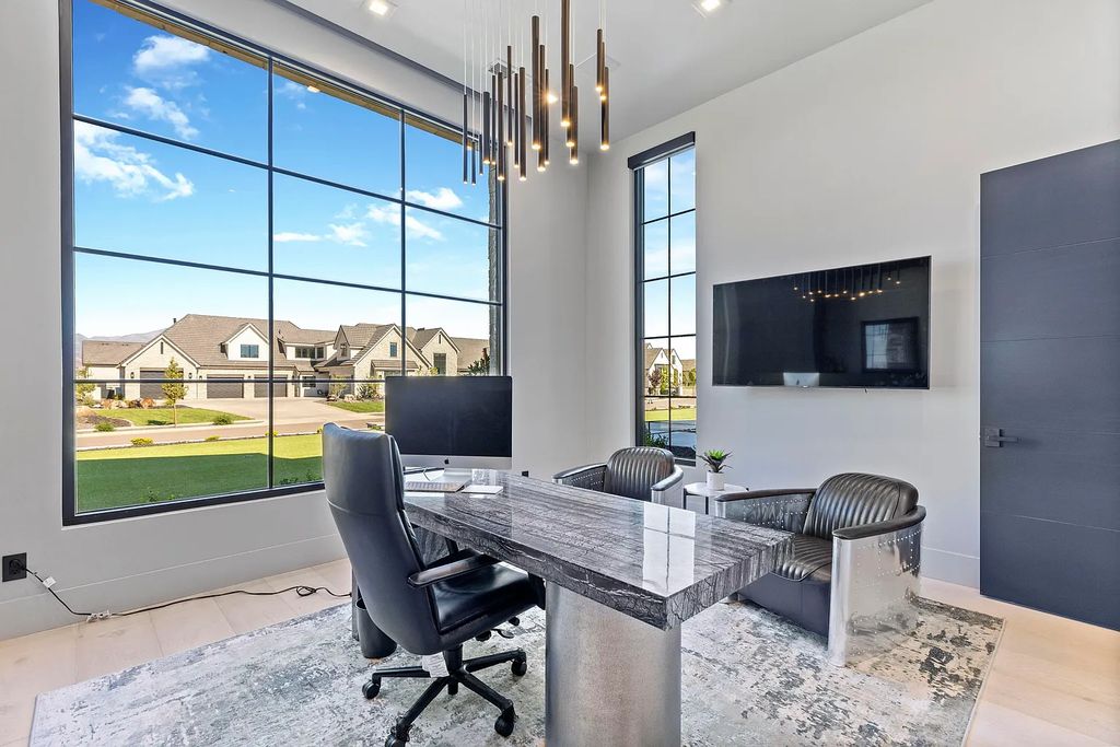 2594 East 1170 South, Saint George, Utah is an entertainers dream in Reserve at River Hollow with various amenities without the work including salt-water pool, 10x10 spa, built in BBQ, sports court and shuffleboard.